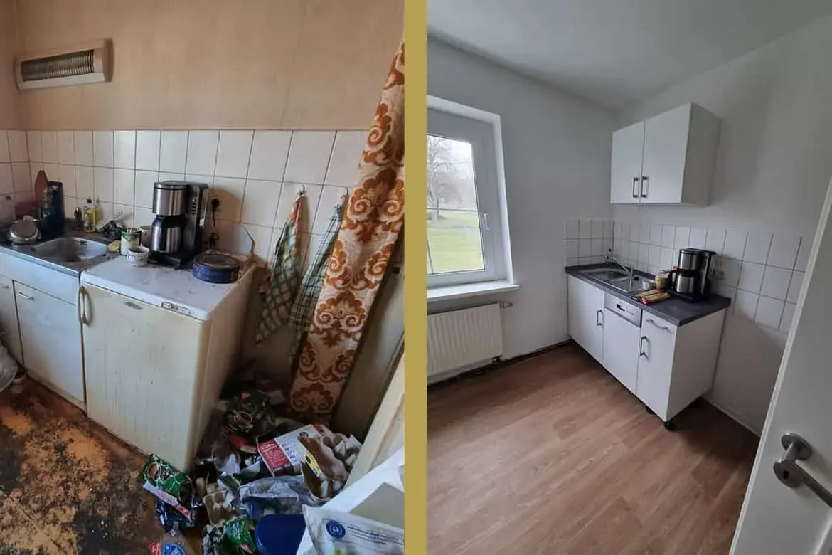 Küchen Entrümpelung in Ravensburg mit Ausbau und Entsorgung von Küchengeräten und Einbaumöbeln